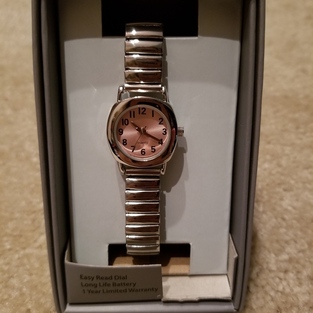 Womens stainless steel watch